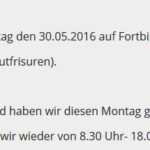 Fortbildung Hochsteckfrisuren und Brautfrisuren
